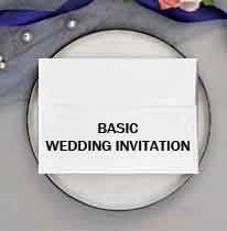 Basic Wedding Invitations