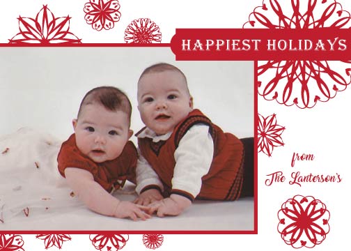 Splender Holiday Photo Card