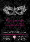 Masquerade Masks Invitation