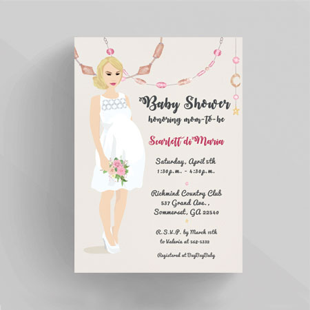 Mom-to-be Baby Shower Invitation