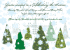 Tree Snow Landscape Flat Invitation